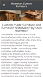 Mobile Screenshot of hisermancustomfurniture.com