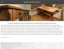 Tablet Screenshot of hisermancustomfurniture.com